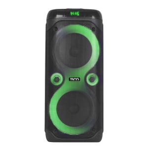 اسپیکر چمدانی بلوتوثی رم و فلش خور تسکو مدل TS 1905 به همراه میکروفون و ریموت کنترل