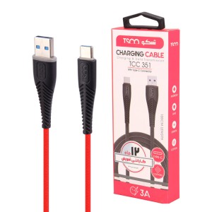کابل تبدیل USB به USB-C تسکو مدل TC C351 طول 1 متر