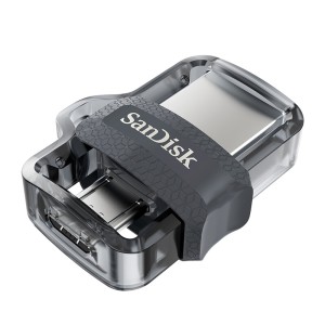 فلش مموری سن دیسک مدل Ultra Dual Drive M3.0 ظرفیت 128 گیگابایت