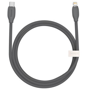 کابل تبدیل فست شارژ USB-C به لایتنینگ باسئوس مدل CAGD02000 PD 2.4A 20W  طول 1.2 متر