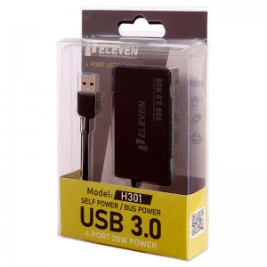 هاب 4 پورت USB 3.0 الون مدل H301