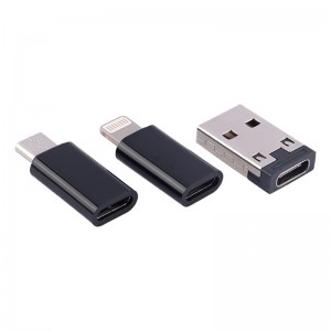 کابل تبدیل USB-C به USB-C / لایتنینگ / USB / microUSB پرووان مدل PCK003