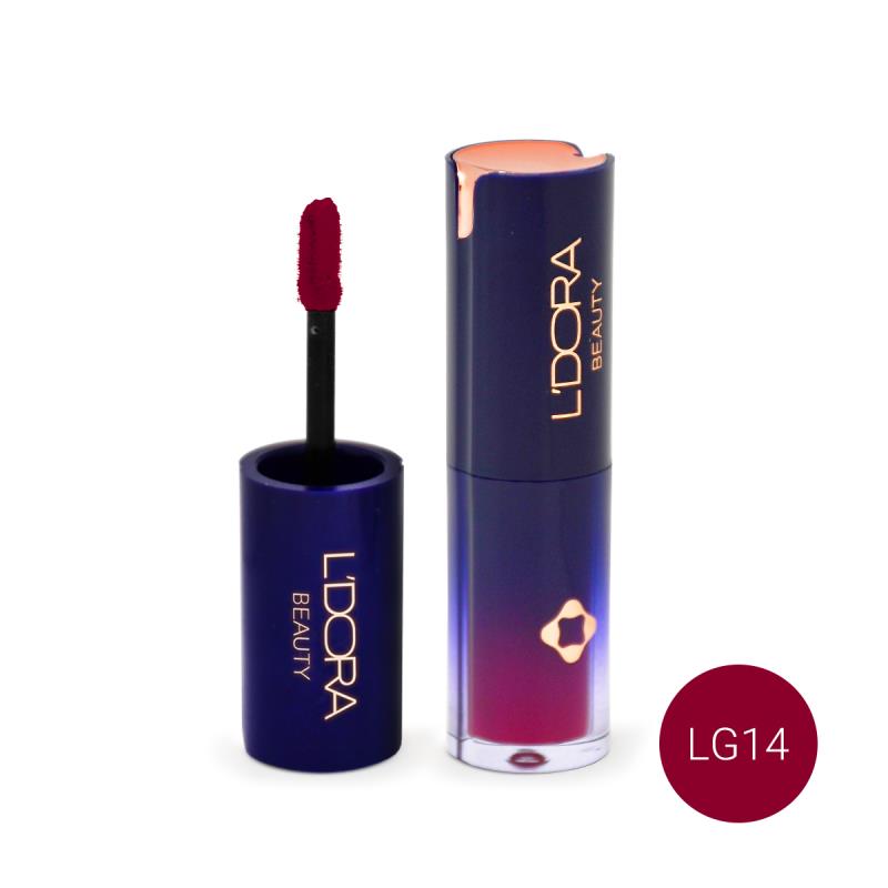 رژ لب مایع نیمه مات مدل LG14