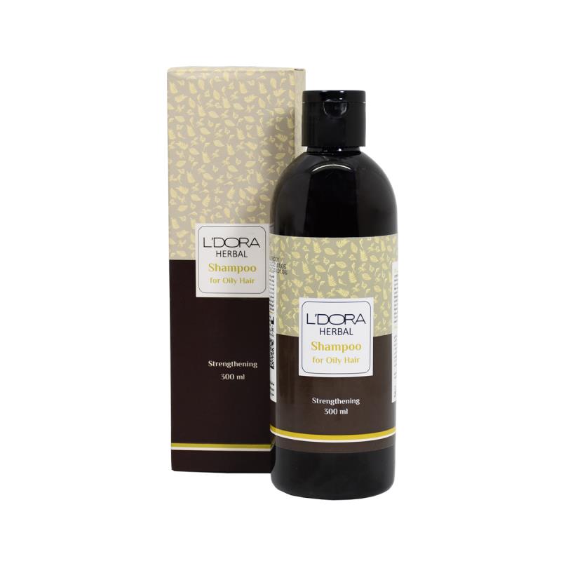 شامپو گیاهی مناسب موهای چرب هربال 300 میلی‌لیتر