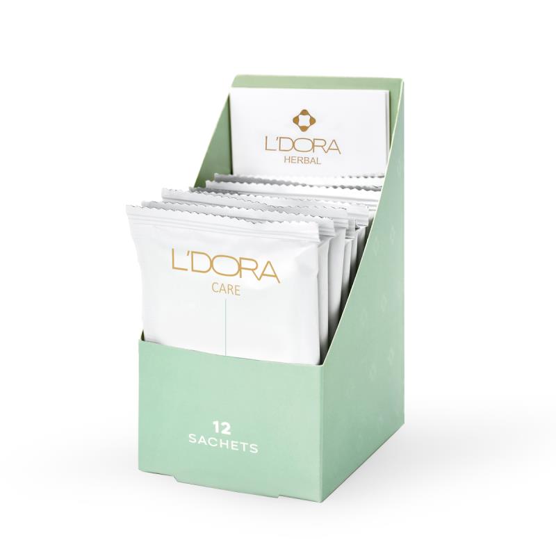 ماسک پودری اسپیرولینا هیدروژلی حاوی هیالورونیک اسید و کلاژن مدل هربال 12 عددی