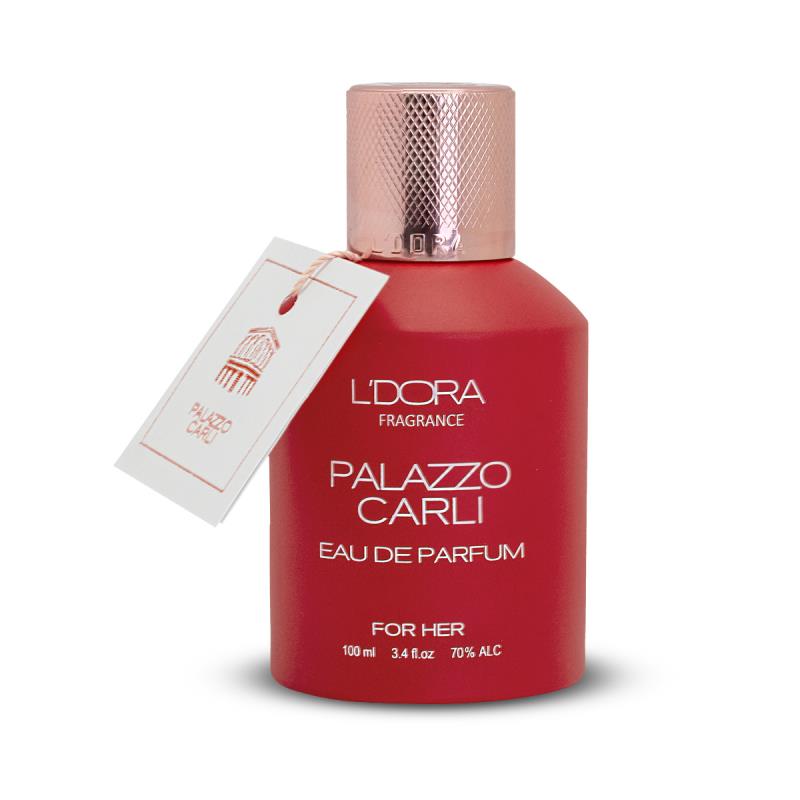 ادوپرفیوم زنانه پالازو کارلی PALAZZO CARLI مدل دورا (DORA) حجم 100 میلی لیتر