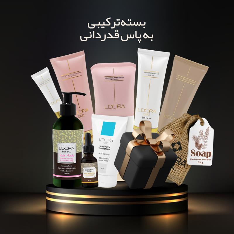 بسته ترکیبی ویژه پوستی و مو
