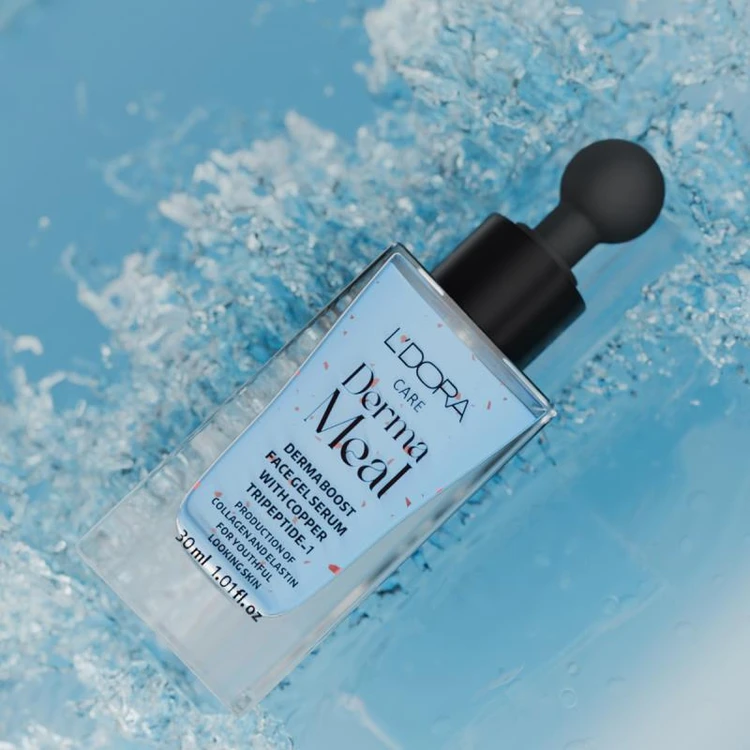 سرم ژل تقویت کننده پوست صورت حاوی مس تری پپتید