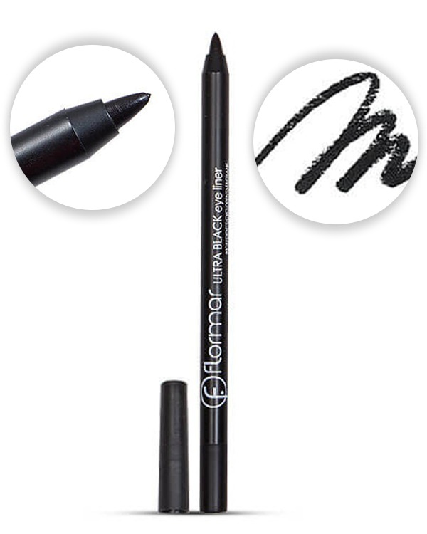 مداد چشم شمعی فوق العاده مشکی (Ultra Black) فلورمر - ضدآب