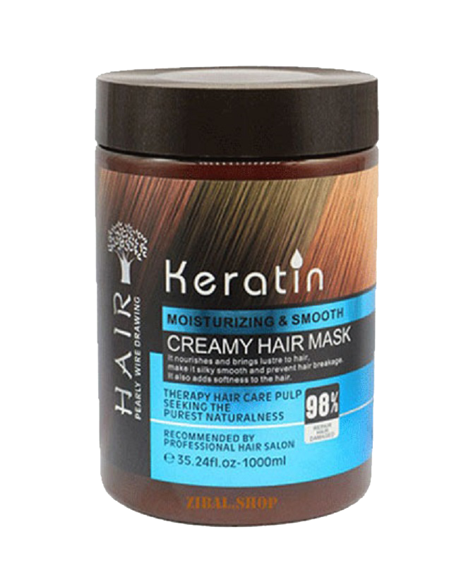 ماسک مو کراتین مدل هیر Hair با حجم 1000 میلی لیتر