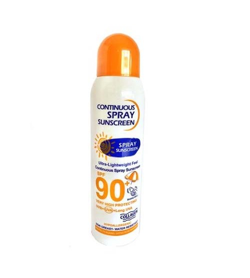 اسپری ضد آفتاب وکالی مدل SPF 90 (نارنجی)