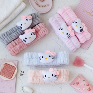 هدبند حوله ای طرح کیتی (Kitty)