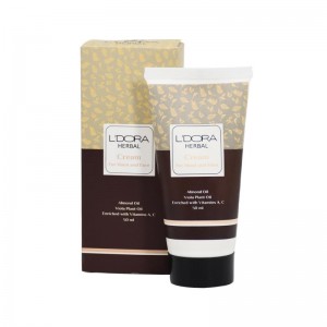 کرم گیاهی نرم کننده دست و صورت هربال حجم 50 میلی لیتر