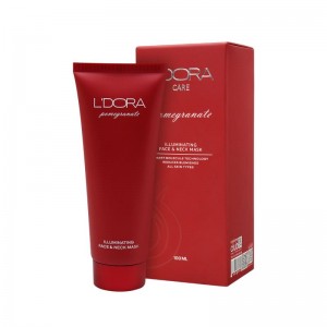 ماسک روشن کننده صورت و گردن انار مناسب انواع پوست 100 میلی لیتر