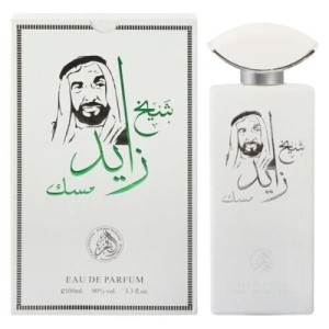 ادکلن شیخ زاید مسک (سفید) حجم 100 میلی لیتر برند الفخر