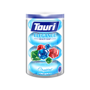 صابون کریستال مدل Touri بسته 4 عددی