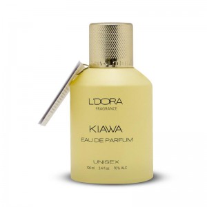 ادوپرفیوم مدل کیاوا KIAWA ساخت فرانسه مدل دورا (DORA) حجم 100 میلی لیتر