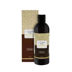 شامپو گیاهی مناسب موهای چرب برند الدورا  300 میلی‌لیتر HERBAL SHAMPOO FOR OILY HAIR, 300 ml