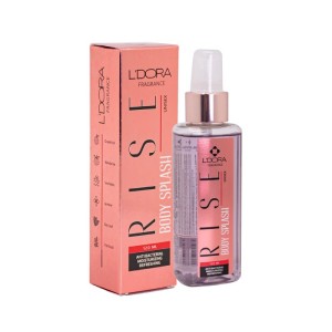 اسپری خوشبو کننده بدن مدل رایز - RISE برند الدورا حجم 120 میلی لیتر FRAGRANCE RISE BODY SPLASH