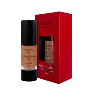 تینت آبرسان صورت بژتیره مناسب انواع پوست برند الدورا (LT 03) ا Darker hydrating facial tint suitable for all skin types (LT 03)