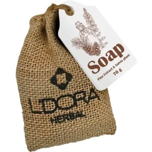 صابون گیاهی حاوی عصاره‌ کاج وگیاه مریم‌گلی برند الدورا  70 گرمی ا Herbal Soap with Pine Extract and Salvia, 70 g