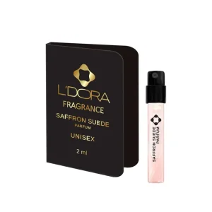 تستر پرفیوم SAFFRON SUEDE مدل الدورا حجم 100 میلی لیتر FRAGRANCE SAFFRON SUEDE Parfum Tester