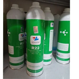 گاز R22 حجم 1 کیلو برند SEASON - مناسب برای کولر و یخچال