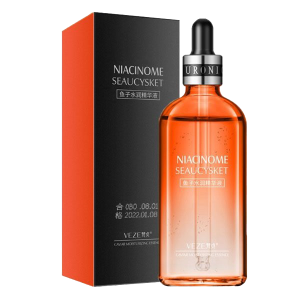 سرم آبرسان پوست وزه مدل خاویار نیاسینامید حجم 100 میلی لیتر