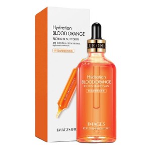 سرم آبرسان پوست پرتقال خونی مدل ایمیجز حجم 100 میلی لیتر