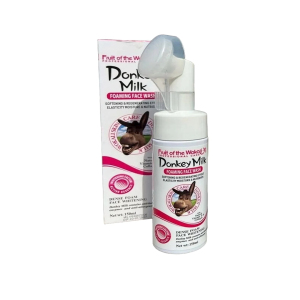 فوم براش دار سفید کننده صورت شیر الاغ مدل وکالی