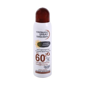 اسپری ضد آفتاب وکالی مدل SPF 60 (قهوه ای)