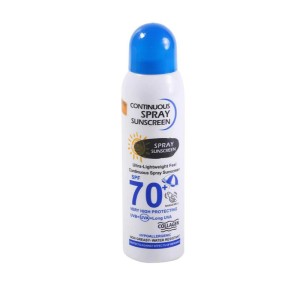 اسپری ضد آفتاب وکالی مدل SPF 70 (آبی)