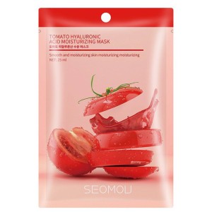 ماسک ورقه ای گوجه فرنگی و هیالورونیک اسید SEOMOU