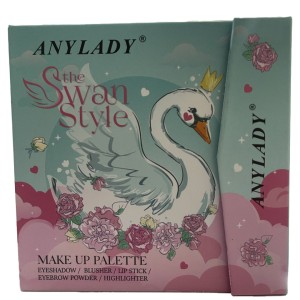 پالت آرایشی مسافرتی آنی لیدی طرح قو آبی