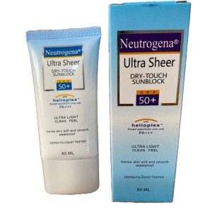 کرم ضد آفتاب نوتروژینا مدل اولترا شیر SPF 50 حجم 80 میلی لیتر