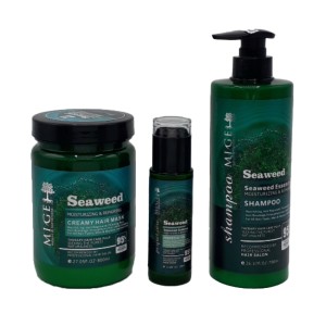 شامپو، ماسک و روغن جلبک دریایی سوید مدل میگ