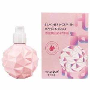 کرم دست و بدن هلو الماسی مدل سرسان لاو حجم 100 میل