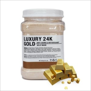 ماسک هیدروژلی 650 گرمی طلا 24 عیار (Luxury 24k Gold) مدل دکتر مینایر