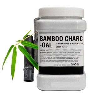 ماسک هیدروژلی 650 گرمی زغال فعال (Bamboo Charcoal) مدل دکتر مینایر