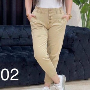 شلوار کتان مام استایل