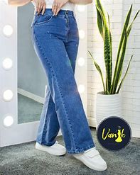 شلوار لی نیم بگ