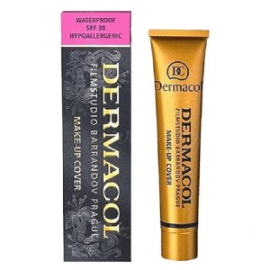 کرم پودر درماکول - میکاپ کاور حرفه ای - اورجینال