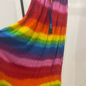 دامن رنگی رنگی