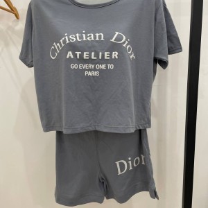 کراپ و شلوارک نخ پنبه