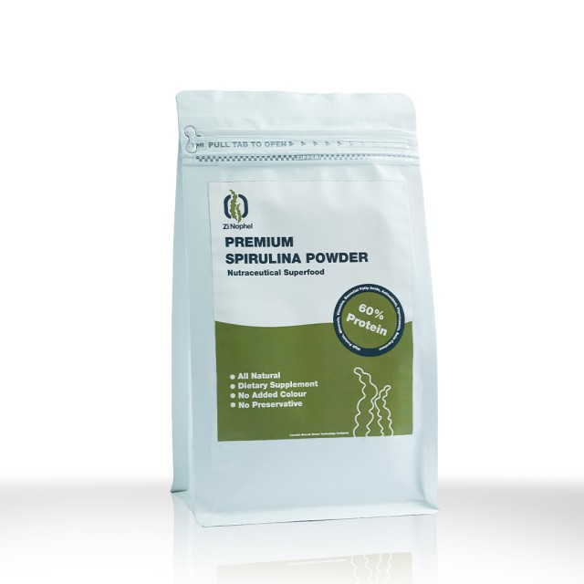 پودر خوراکی جلبک اسپیرولینا زینوفل 500گرم