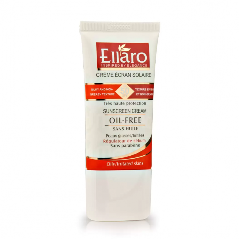 کرم ضد آفتاب بی رنگ و فاقد چربی SPF50 الارو