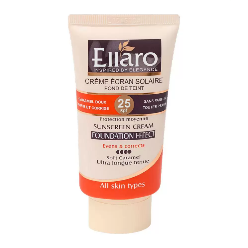 کرم ضدآفتاب رنگی SPF25 رنگ کاراملی الارو