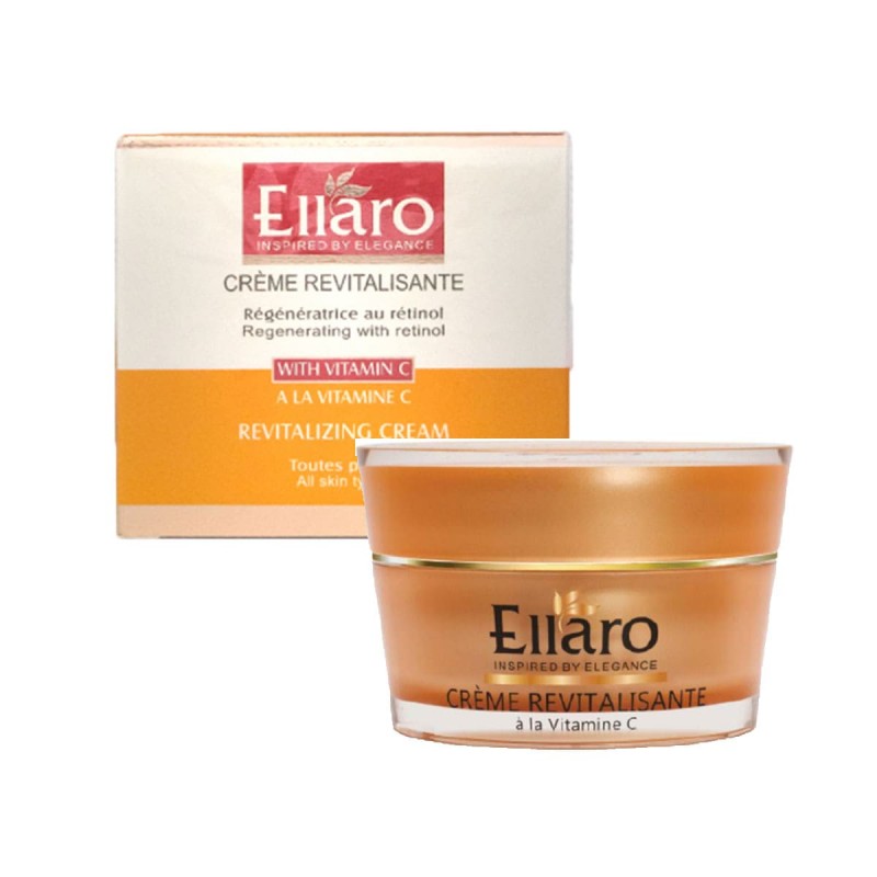 کرم احیا کننده پوست و ویتامین C الارو