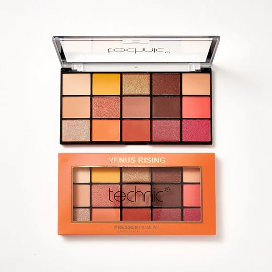 پالت سایه چشم 15 رنگ مدل ونوس رایزینگ Venus Rising تکنیک