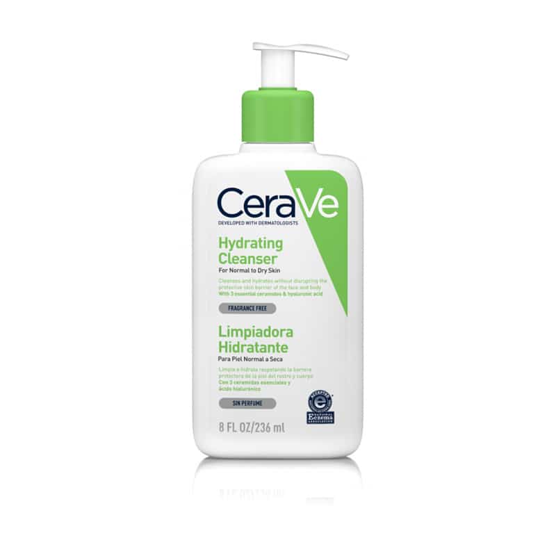 ژل شستشو و آبرسان مناسب پوست خشک و نرمال سراوی